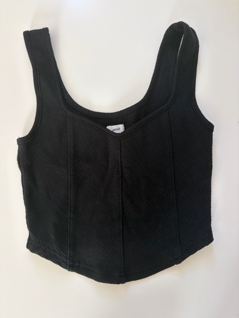 Black Aerie tank top-size small